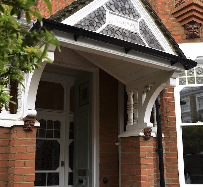 Clapham - Timber Entry Door - SW4 – Clapham – Timber Sash Windows and Entry Door Keep Existing Glass - image 20