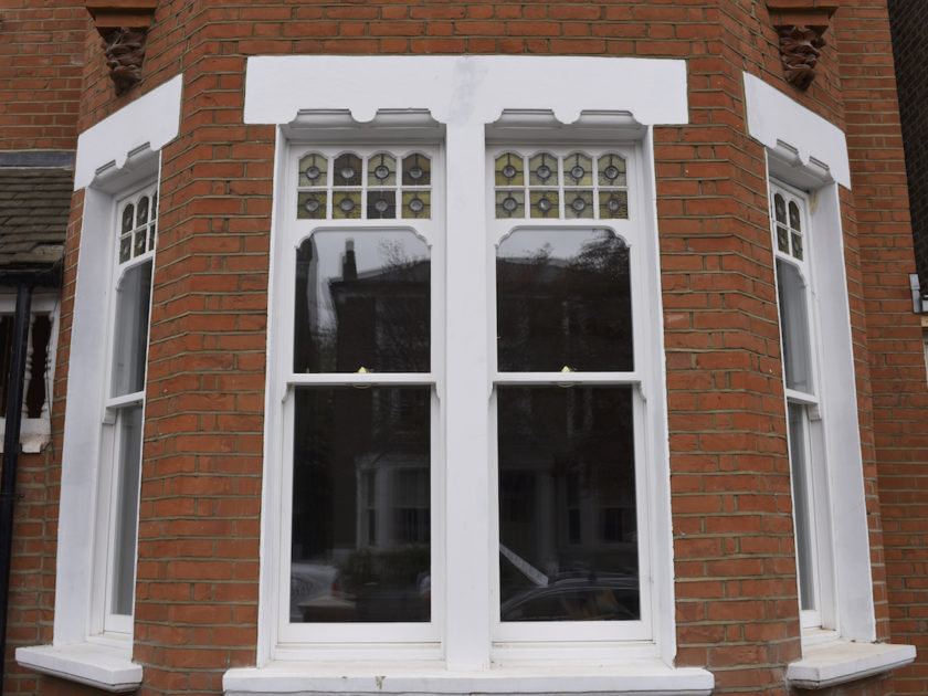 Clapham - Timber Sash Windows - SW4 – Clapham – Timber Sash Windows and Entry Door Keep Existing Glass - image 13
